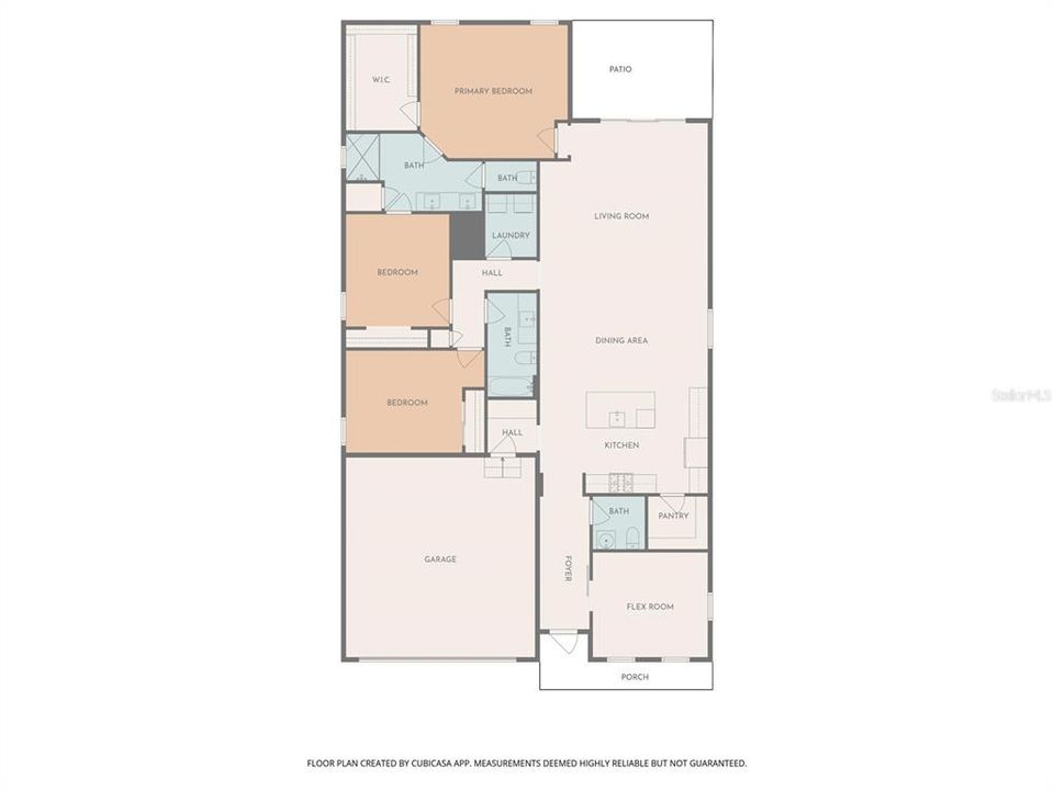 На продажу: $449,900 (3 спален, 2 ванн, 2092 Квадратных фут)