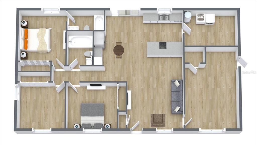 На продажу: $275,000 (4 спален, 2 ванн, 1218 Квадратных фут)