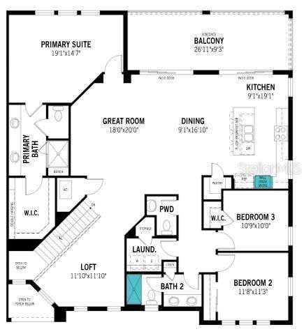 For Sale: $499,000 (3 beds, 2 baths, 2316 Square Feet)