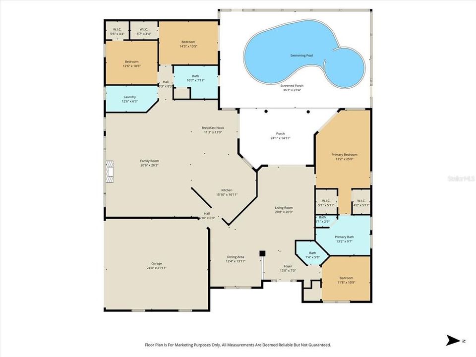 For Sale: $425,000 (4 beds, 2 baths, 2911 Square Feet)