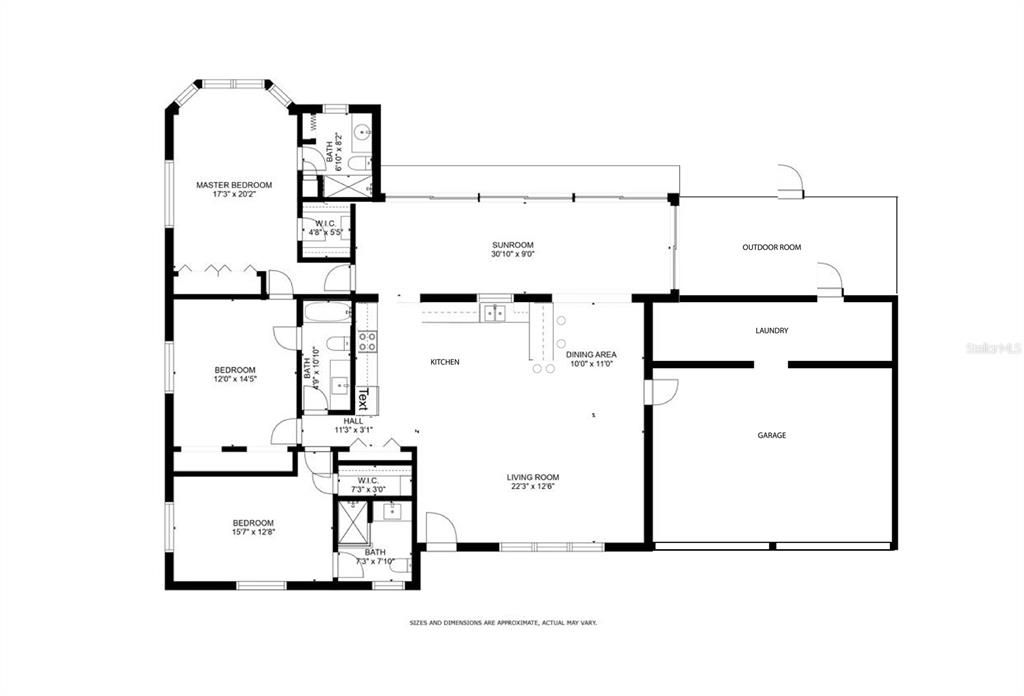 For Rent: $3,750 (3 beds, 3 baths, 2017 Square Feet)