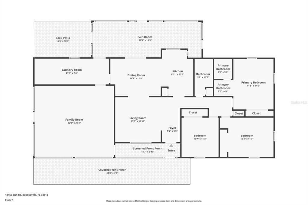 For Sale: $325,000 (3 beds, 2 baths, 1888 Square Feet)