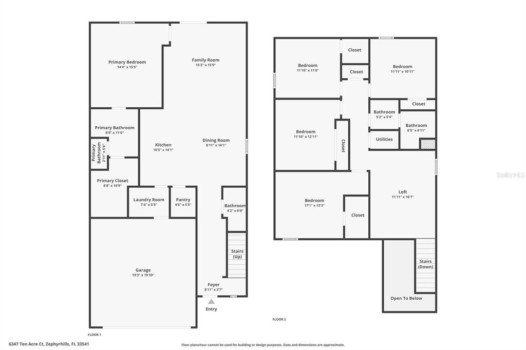 For Sale: $369,000 (5 beds, 2 baths, 2389 Square Feet)