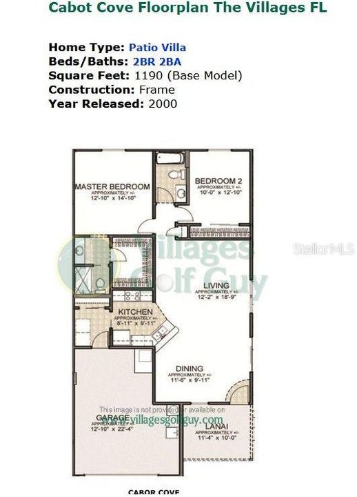 For Sale: $289,900 (2 beds, 2 baths, 1188 Square Feet)