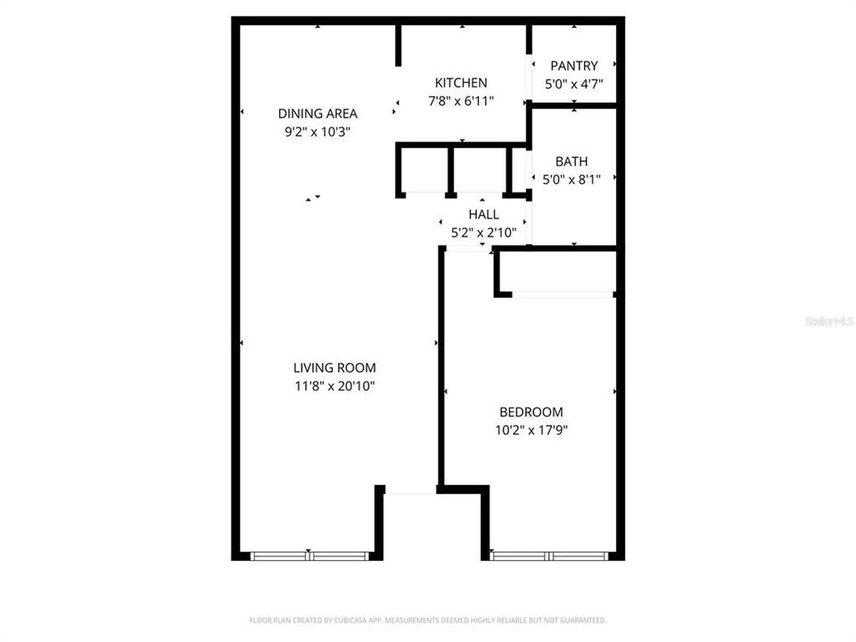 For Sale: $139,000 (1 beds, 1 baths, 722 Square Feet)