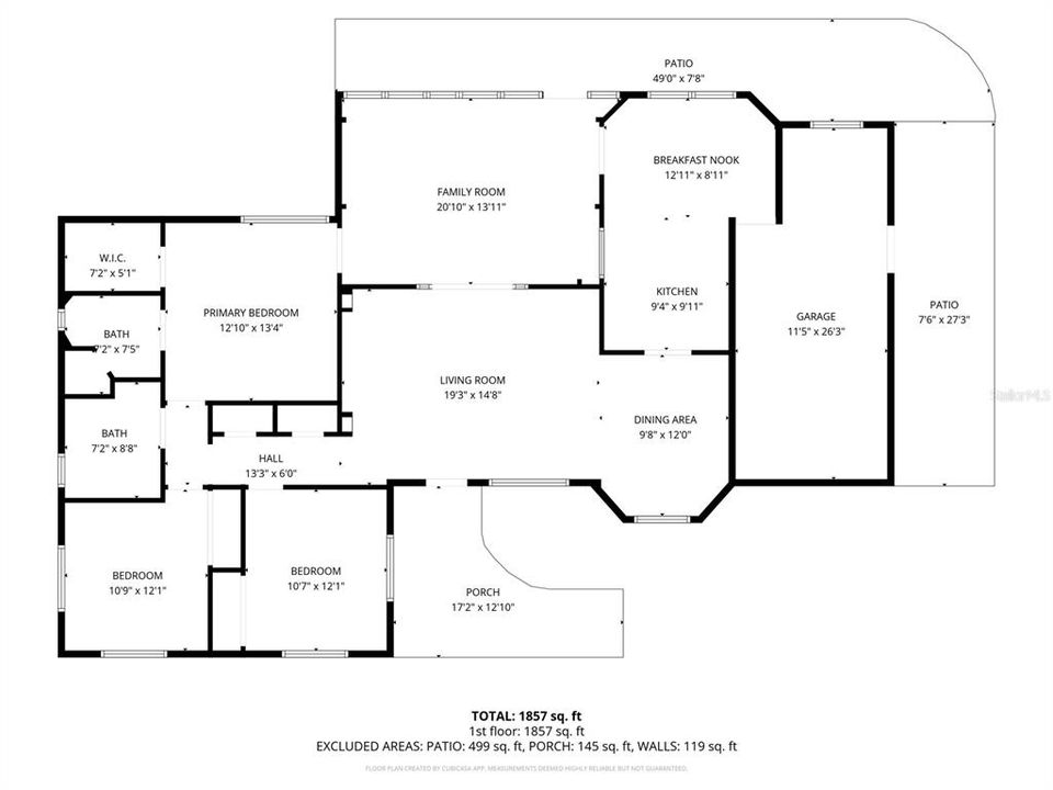 En Venta: $465,000 (3 camas, 2 baños, 1419 Pies cuadrados)