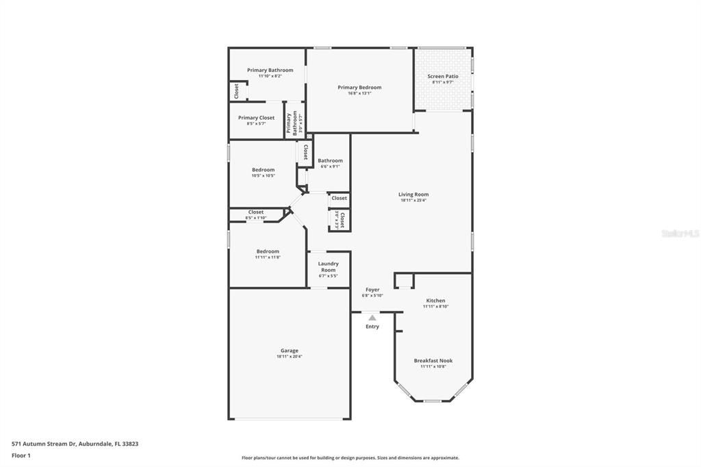 For Sale: $310,000 (3 beds, 2 baths, 1743 Square Feet)