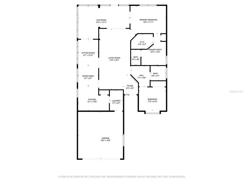 For Sale: $350,000 (2 beds, 2 baths, 1515 Square Feet)