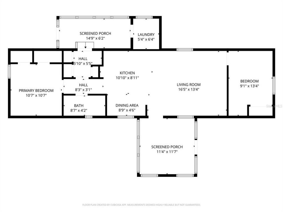 For Sale: $75,000 (2 beds, 1 baths, 784 Square Feet)