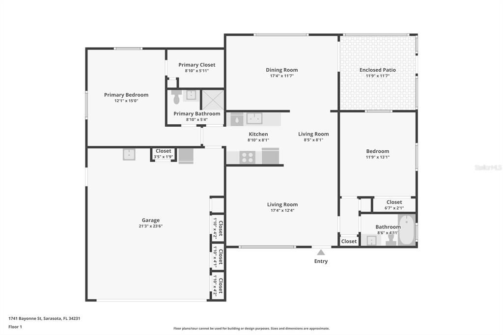 待售: $325,000 (2 贝兹, 2 浴室, 1275 平方英尺)
