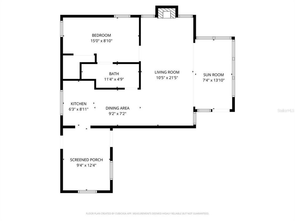 For Sale: $110,000 (1 beds, 1 baths, 790 Square Feet)