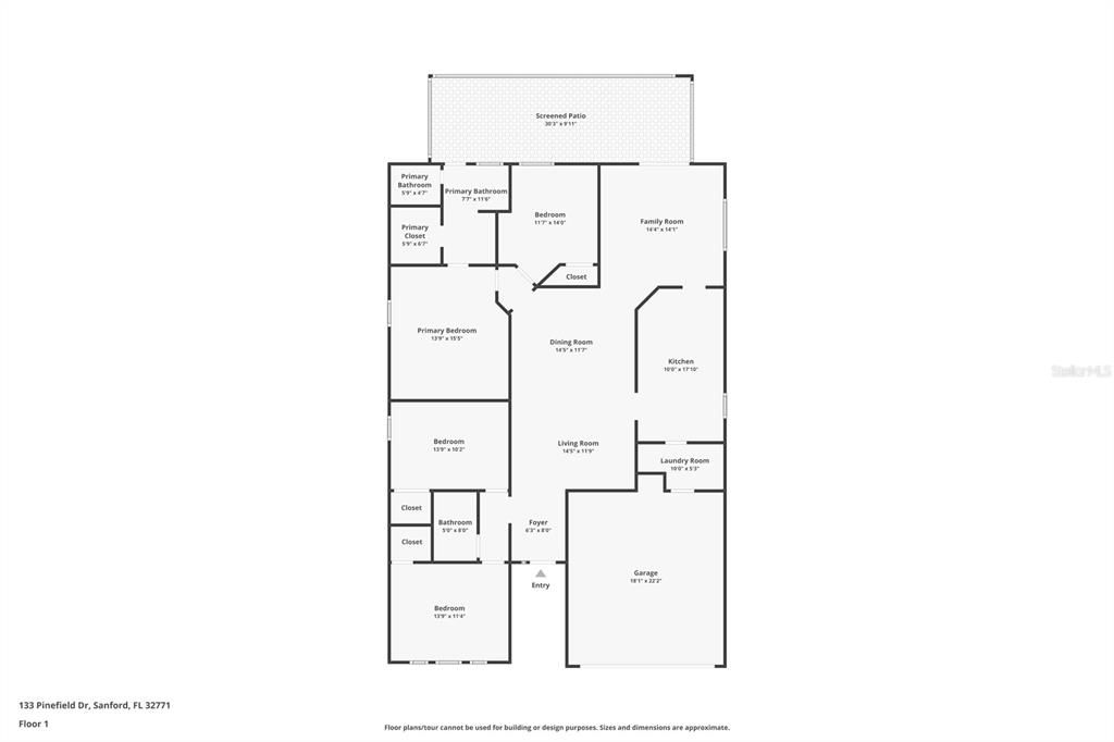 For Sale: $385,000 (4 beds, 2 baths, 1874 Square Feet)