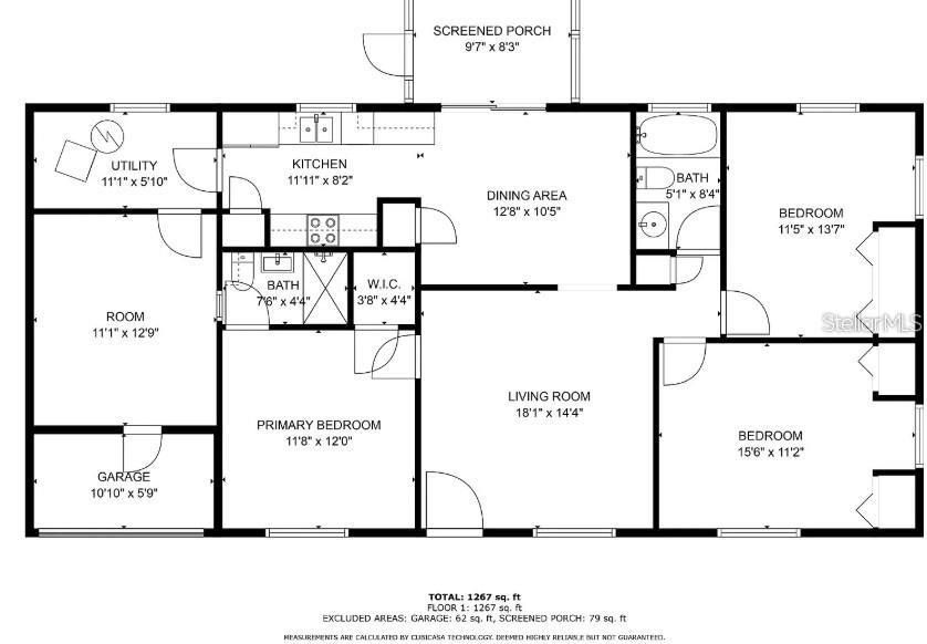 En Venta: $257,500 (3 camas, 2 baños, 1249 Pies cuadrados)