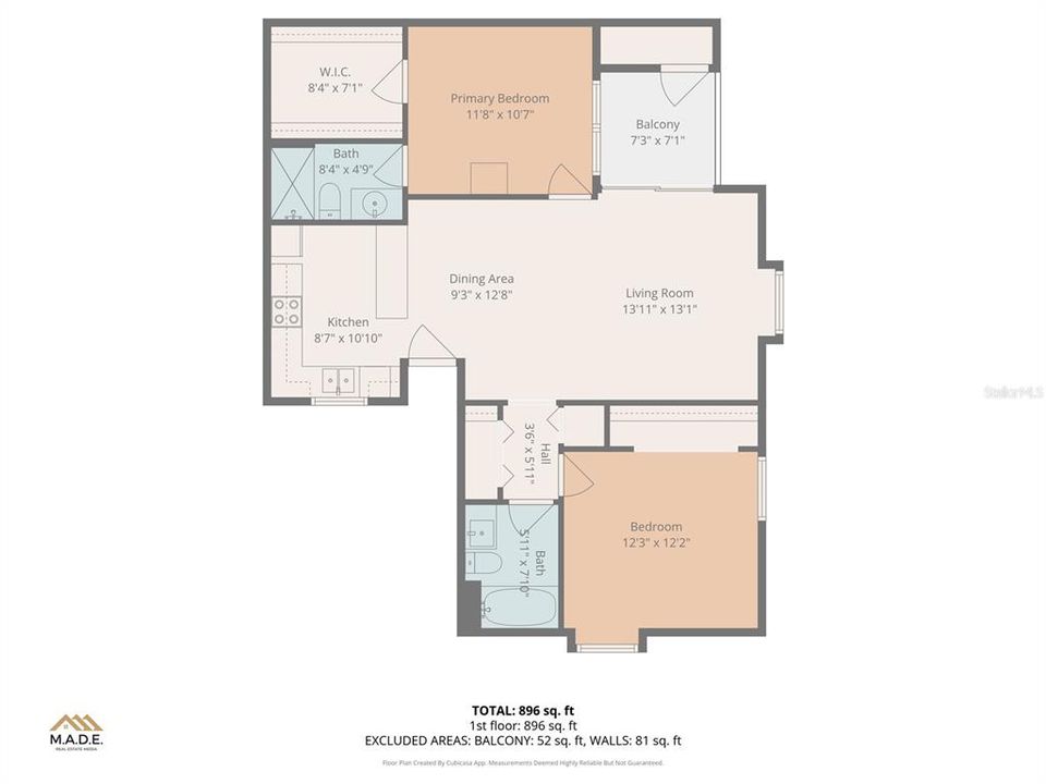 For Sale: $150,000 (2 beds, 2 baths, 943 Square Feet)