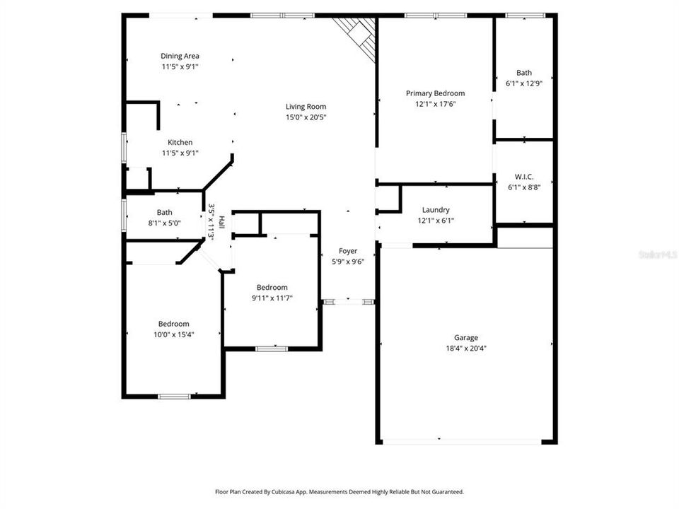待售: $305,000 (3 贝兹, 2 浴室, 1458 平方英尺)
