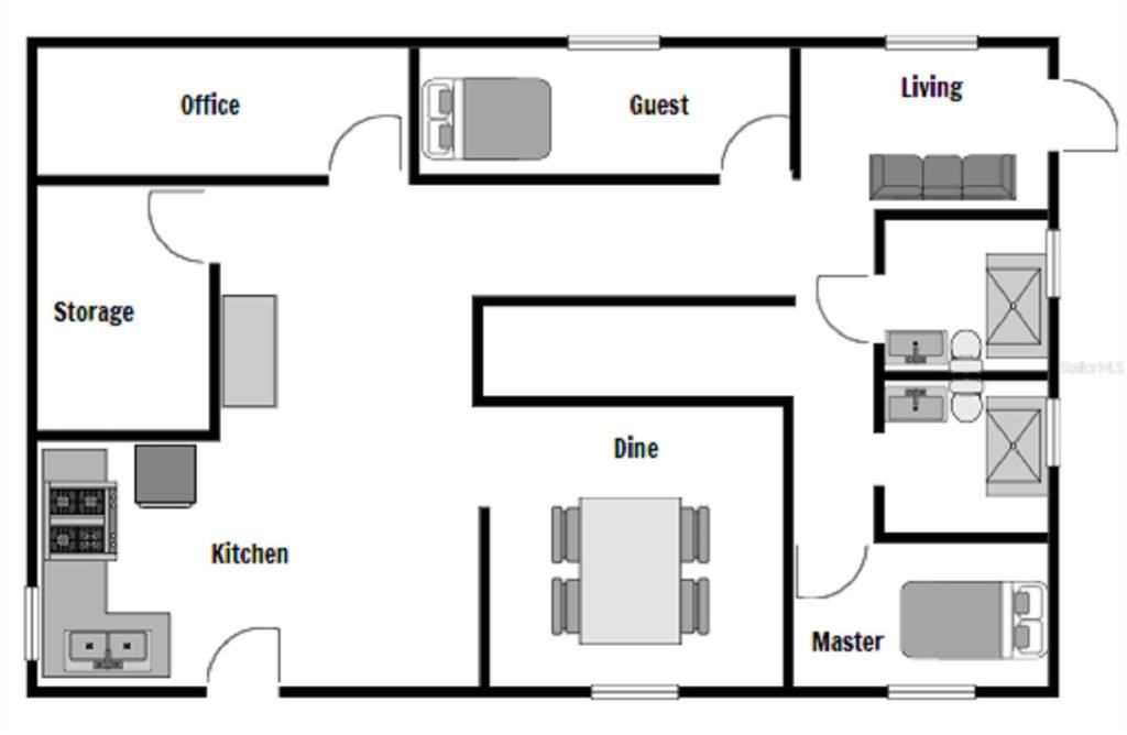 En Venta: $895,000 (5 camas, 4 baños, 3300 Pies cuadrados)