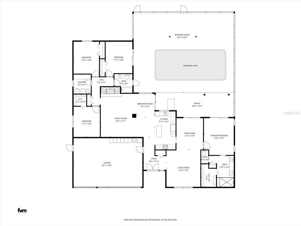 На продажу: $825,000 (4 спален, 2 ванн, 2411 Квадратных фут)