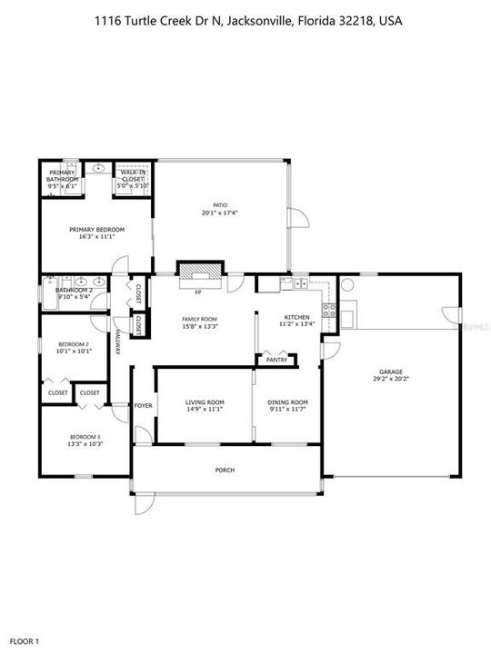 En Renta: $1,695 (3 camas, 2 baños, 1484 Pies cuadrados)