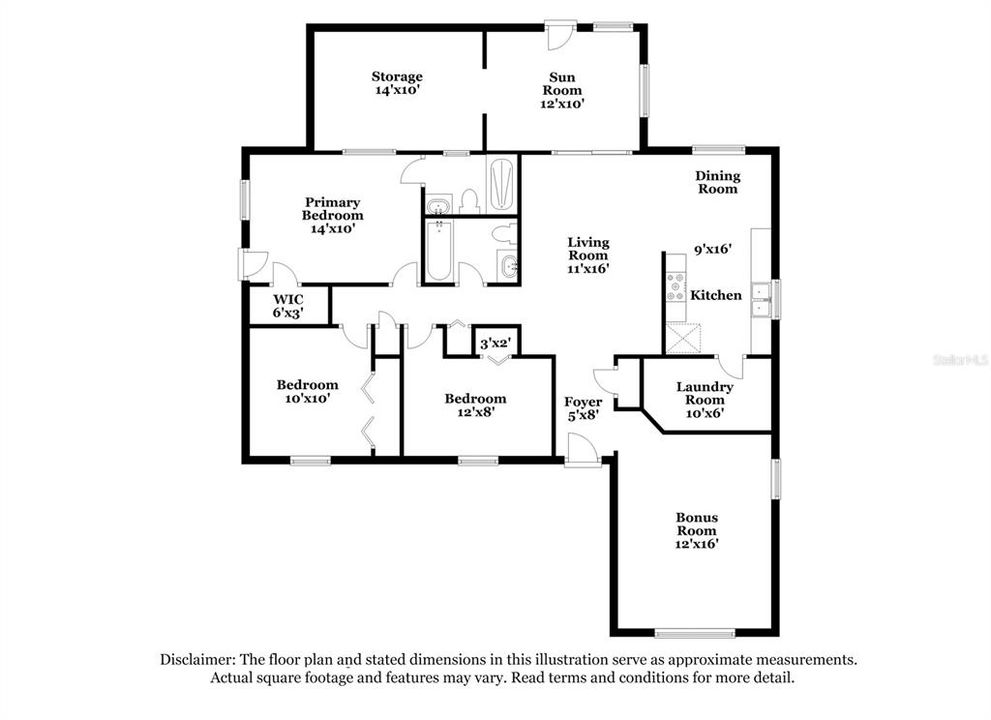 For Rent: $2,015 (3 beds, 2 baths, 1340 Square Feet)