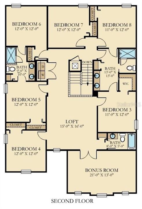 En Renta: $3,980 (8 camas, 5 baños, 3909 Pies cuadrados)