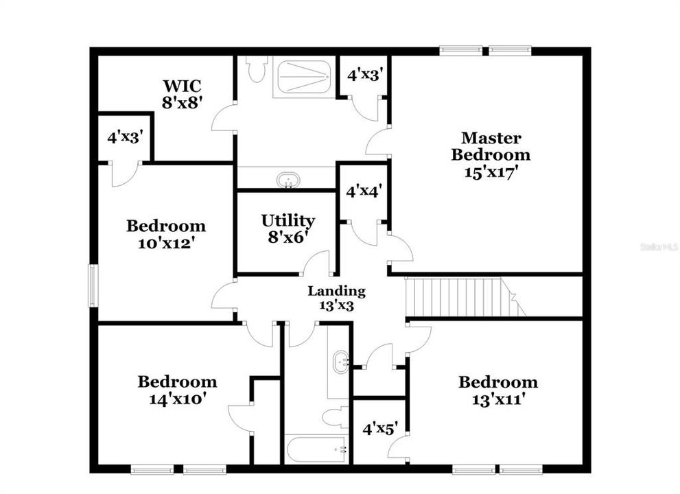 For Rent: $2,350 (4 beds, 2 baths, 2132 Square Feet)