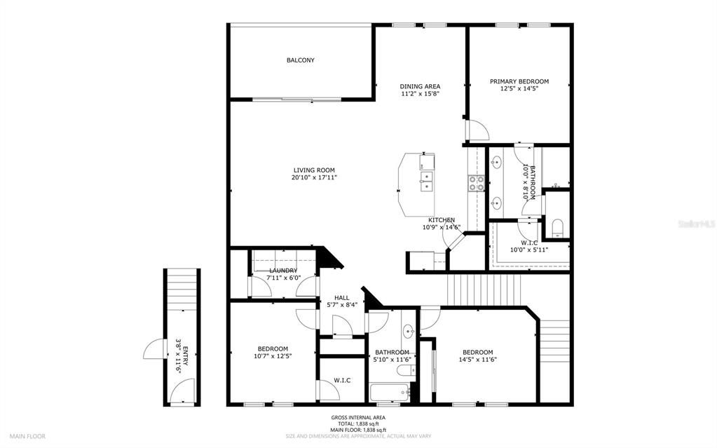 En Renta: $5,000 (3 camas, 2 baños, 1998 Pies cuadrados)