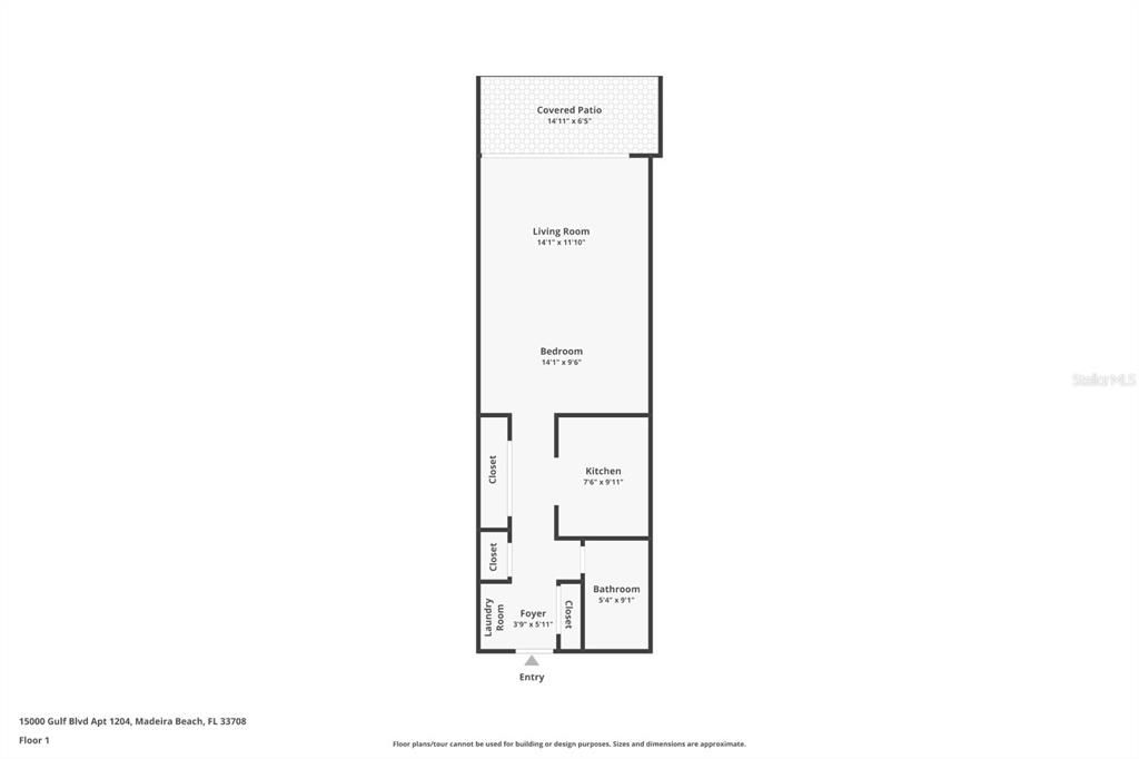 For Sale: $449,000 (0 beds, 1 baths, 520 Square Feet)