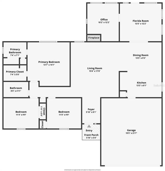 For Sale: $300,000 (3 beds, 2 baths, 1359 Square Feet)