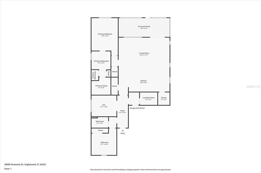 На продажу: $519,000 (2 спален, 2 ванн, 1948 Квадратных фут)