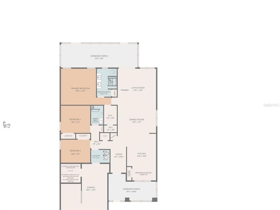 待售: $325,000 (3 贝兹, 2 浴室, 1719 平方英尺)