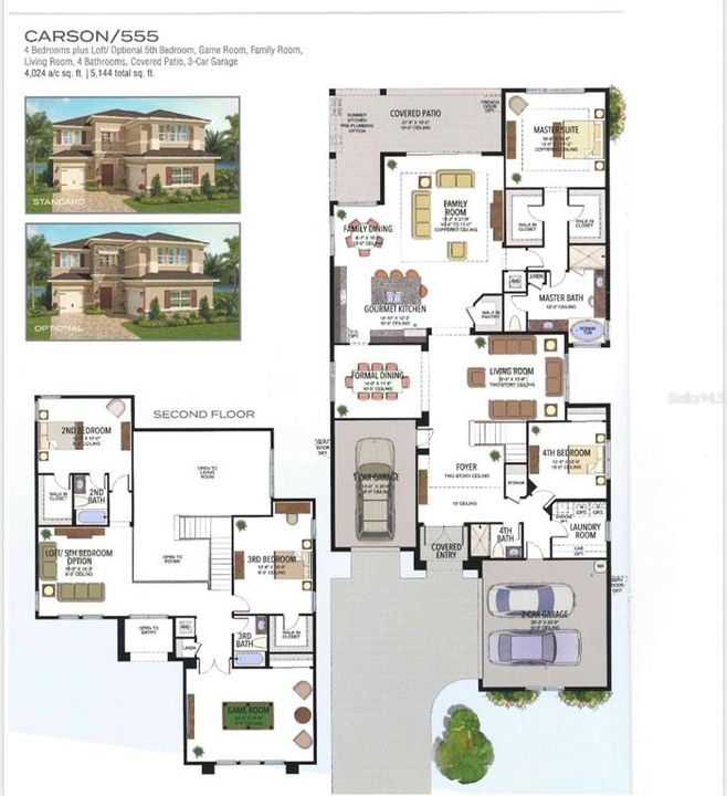 В аренду: $6,500 (4 спален, 4 ванн, 4024 Квадратных фут)