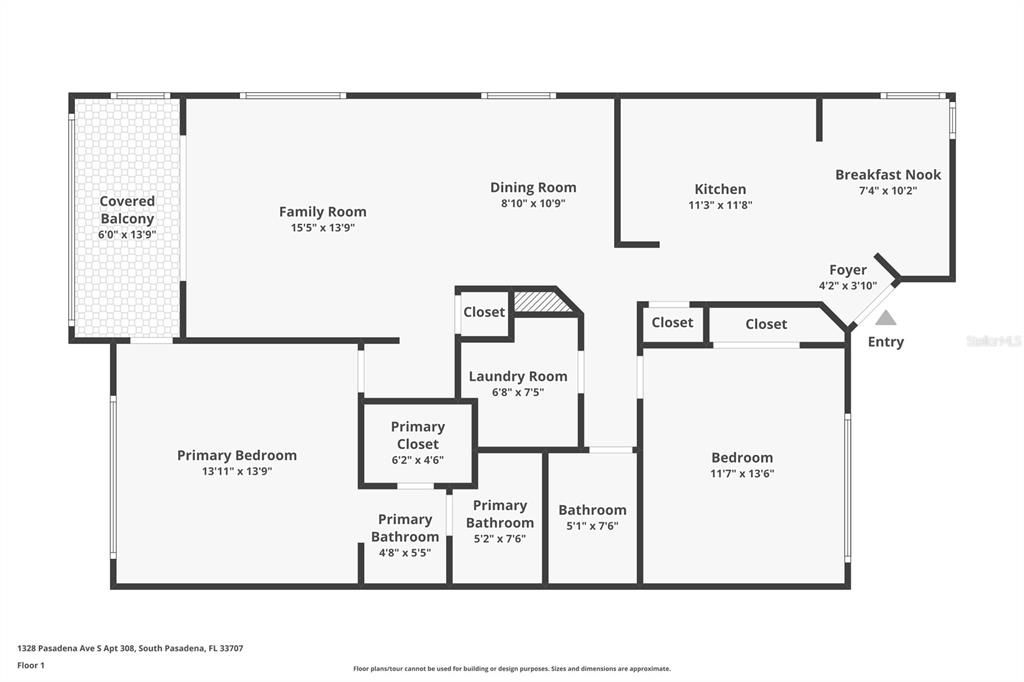 For Sale: $399,000 (2 beds, 2 baths, 1250 Square Feet)