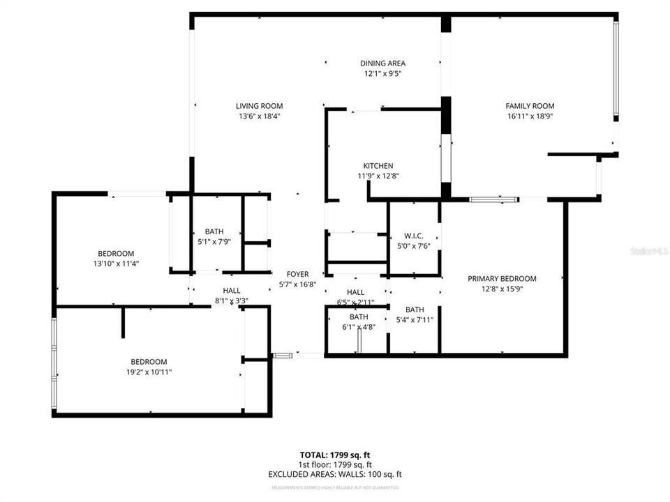 На продажу: $405,000 (3 спален, 2 ванн, 1752 Квадратных фут)