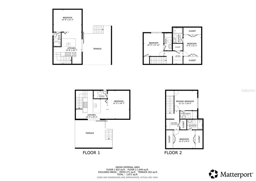 待售: $1,695,000 (6 贝兹, 6 浴室, 1871 平方英尺)