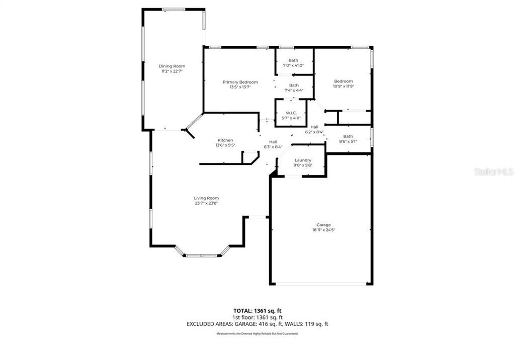 For Sale: $279,999 (3 beds, 2 baths, 1456 Square Feet)