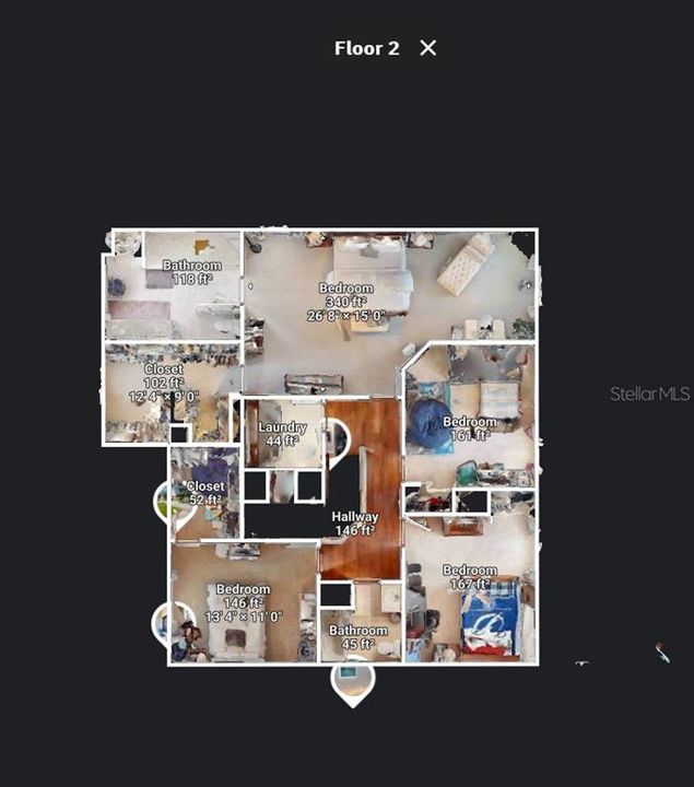 En Venta: $615,000 (4 camas, 2 baños, 2560 Pies cuadrados)