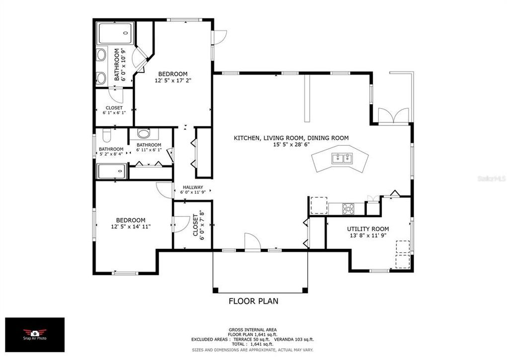 For Sale: $525,000 (2 beds, 2 baths, 1727 Square Feet)