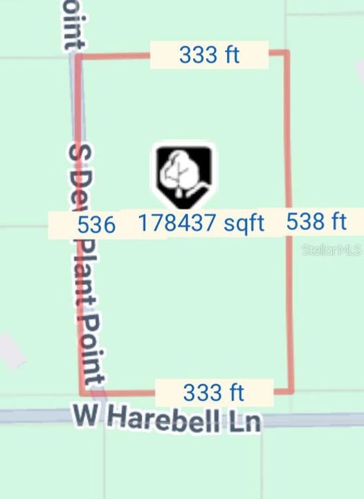 For Sale: $90,000 (4.10 acres)