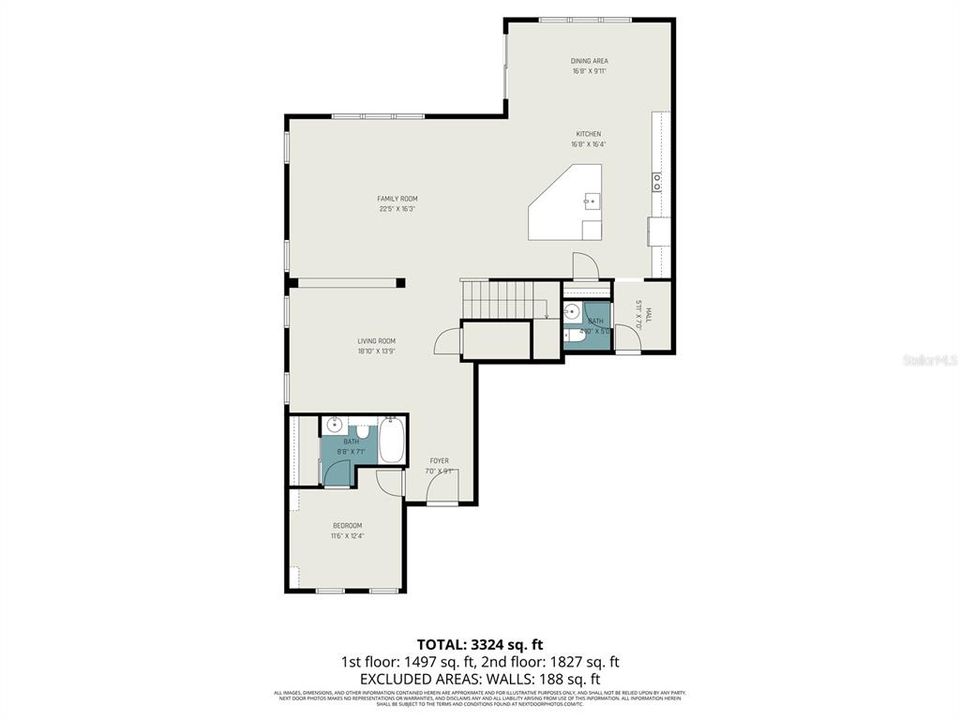 На продажу: $535,000 (5 спален, 4 ванн, 3451 Квадратных фут)