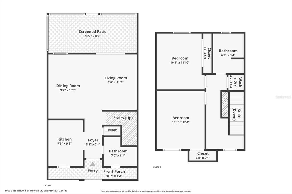 For Sale: $250,000 (2 beds, 2 baths, 1052 Square Feet)