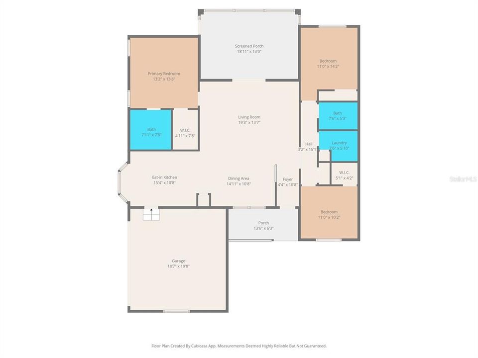 На продажу: $325,000 (3 спален, 2 ванн, 1590 Квадратных фут)