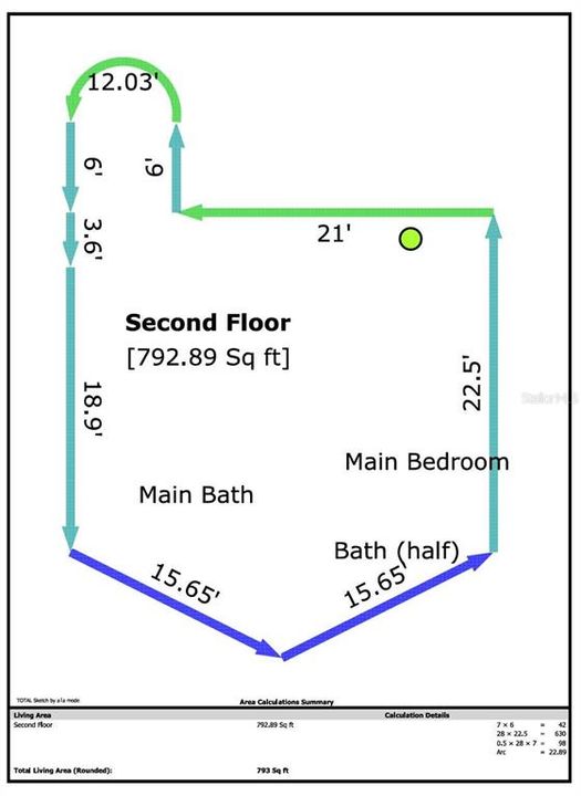 На продажу: $580,000 (4 спален, 2 ванн, 2610 Квадратных фут)