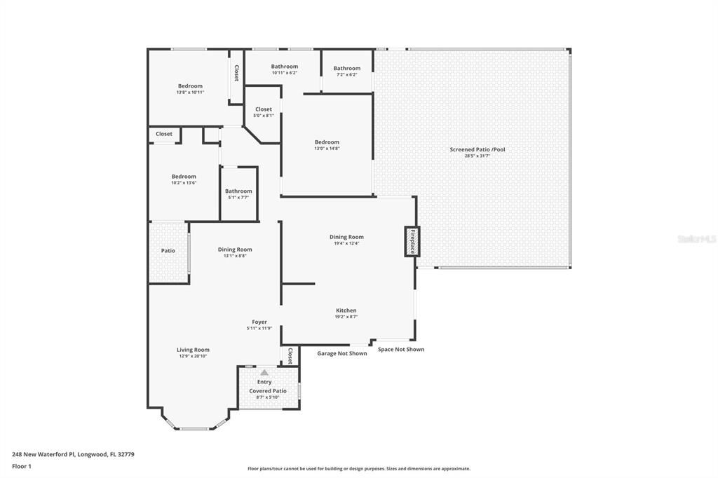 На продажу: $454,900 (3 спален, 2 ванн, 1738 Квадратных фут)