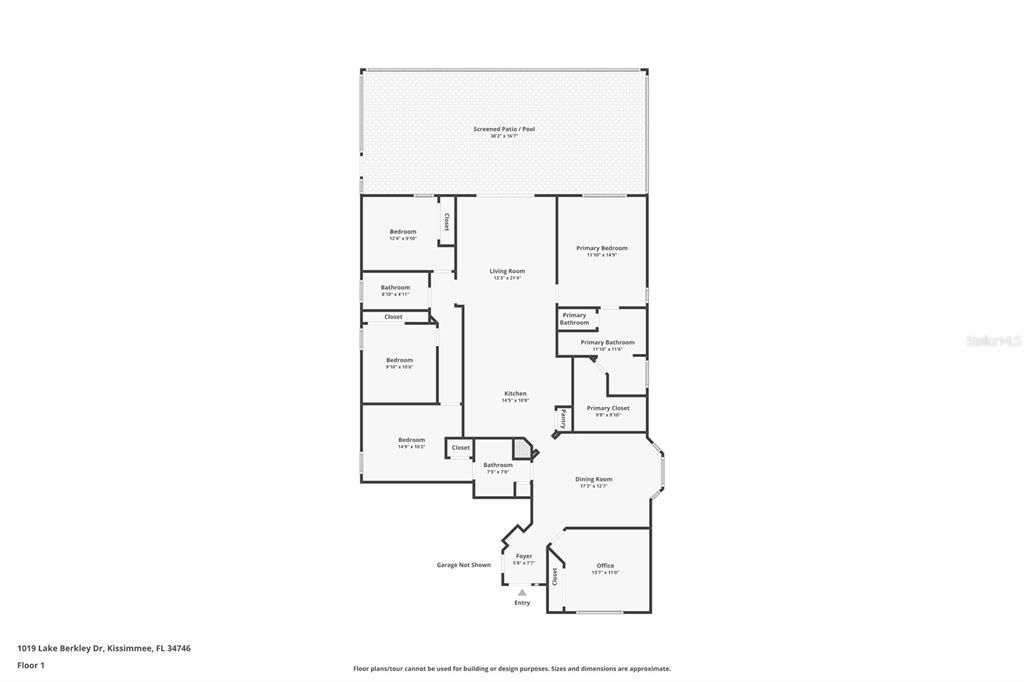 На продажу: $430,000 (5 спален, 3 ванн, 1960 Квадратных фут)