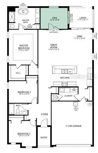 For Sale: $419,900 (3 beds, 2 baths, 1989 Square Feet)