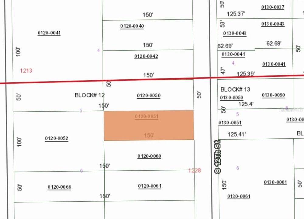 待售: $5,000 (0.17 acres)