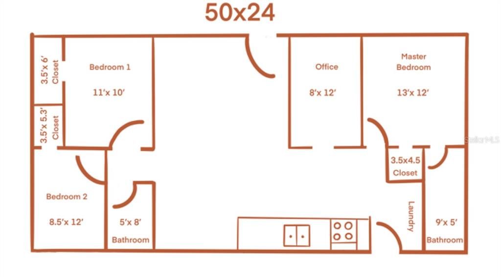 В аренду: $1,600 (3 спален, 2 ванн, 1200 Квадратных фут)