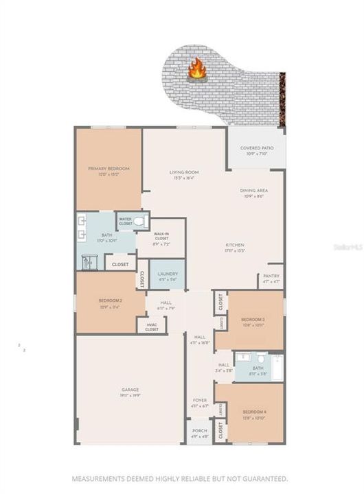 待售: $295,000 (4 贝兹, 2 浴室, 1828 平方英尺)