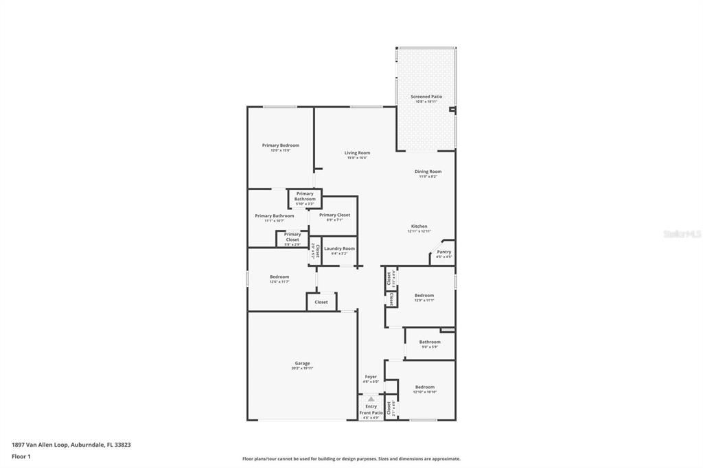 For Sale: $335,000 (4 beds, 2 baths, 1851 Square Feet)