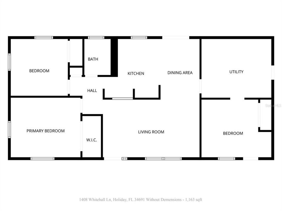 На продажу: $215,000 (3 спален, 1 ванн, 1176 Квадратных фут)